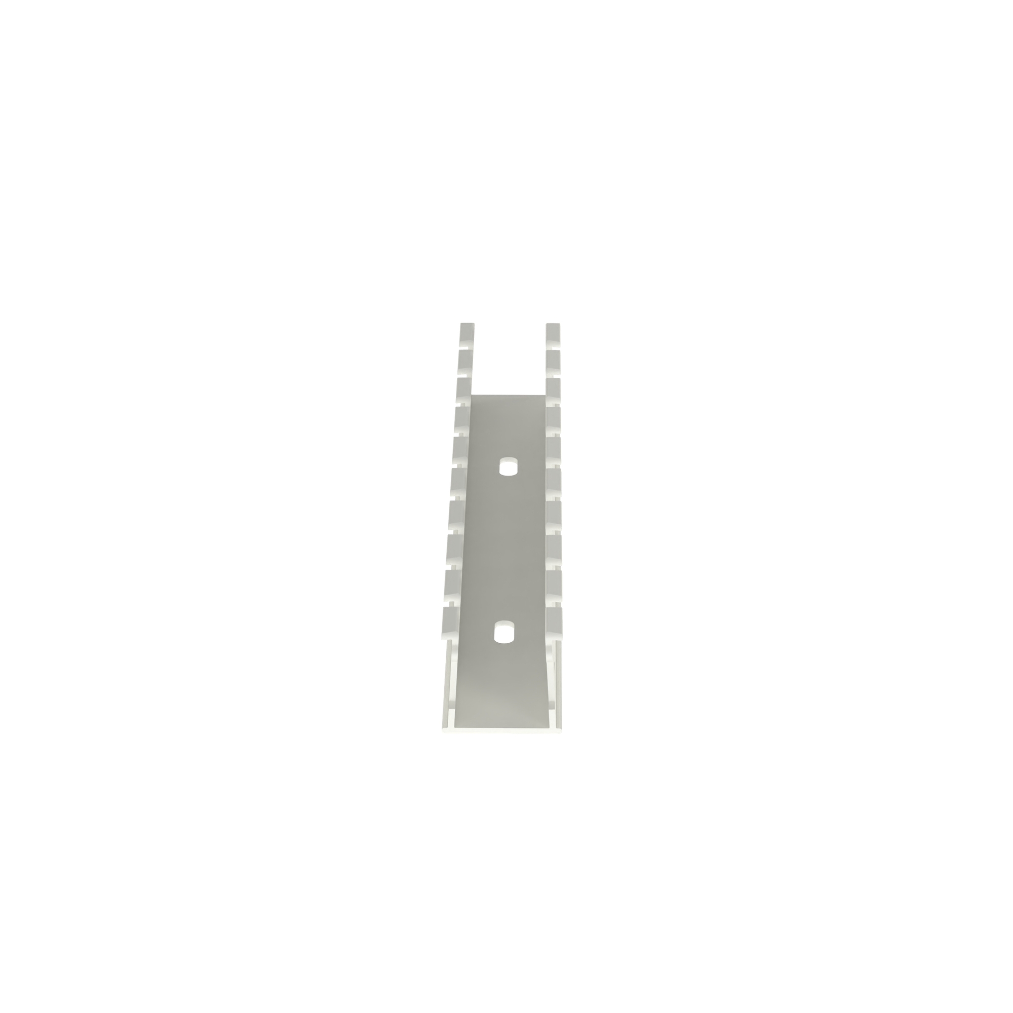 Panduct NE1X1WH6 Wide Slot Duct, White, Hal-Free PPO, 1.06"x1.14", PK6