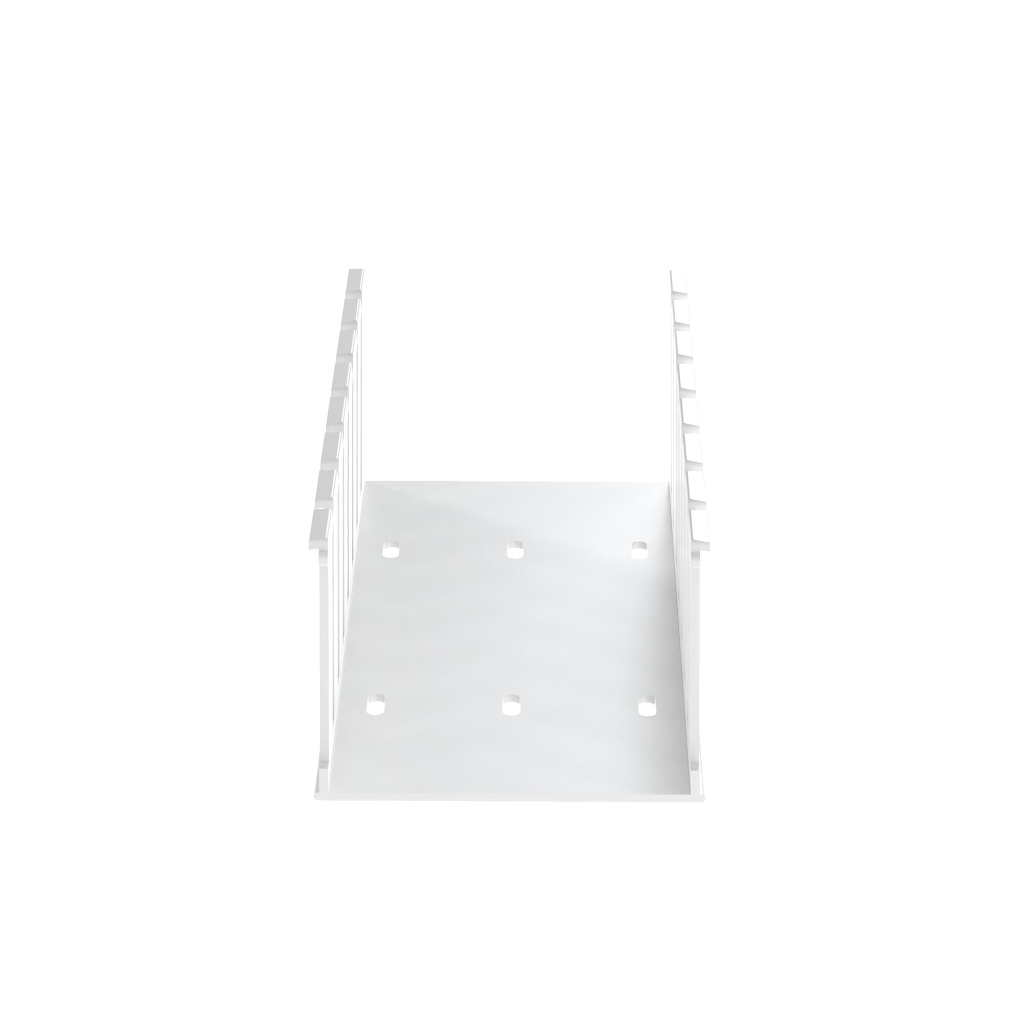 NE4X3WH6 Panduct Type NE Base Wiring Duct, 0.31 in Wide Slot Slot, 4.14 in W x 3 in D, PPO
