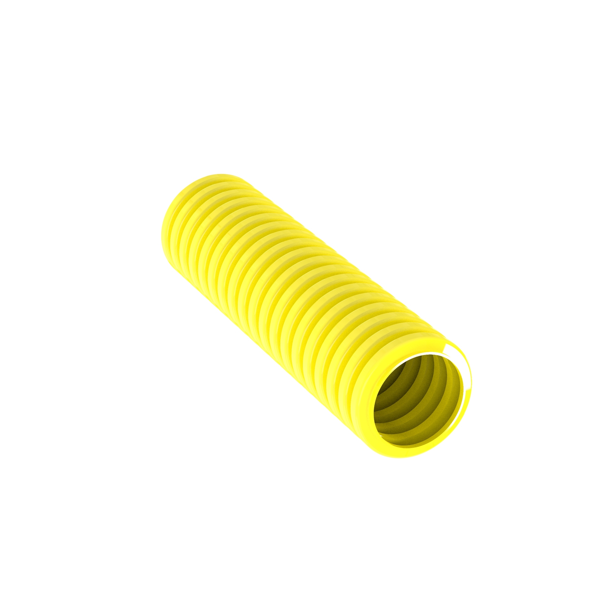CLT50F-C4 Loom Tubing, Yellow, PE, 0.5" Nom Dia., PK1