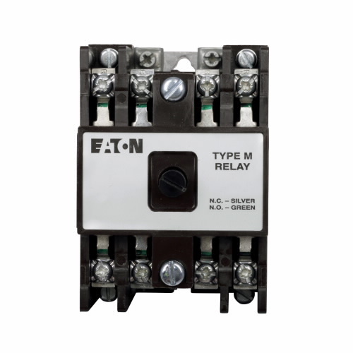 D26MR44A Type M Convertible Multi-Pole AC Control Relay, 10 A, 4NO-4NC 4 Form C Contact, 110/120 VAC V Coil