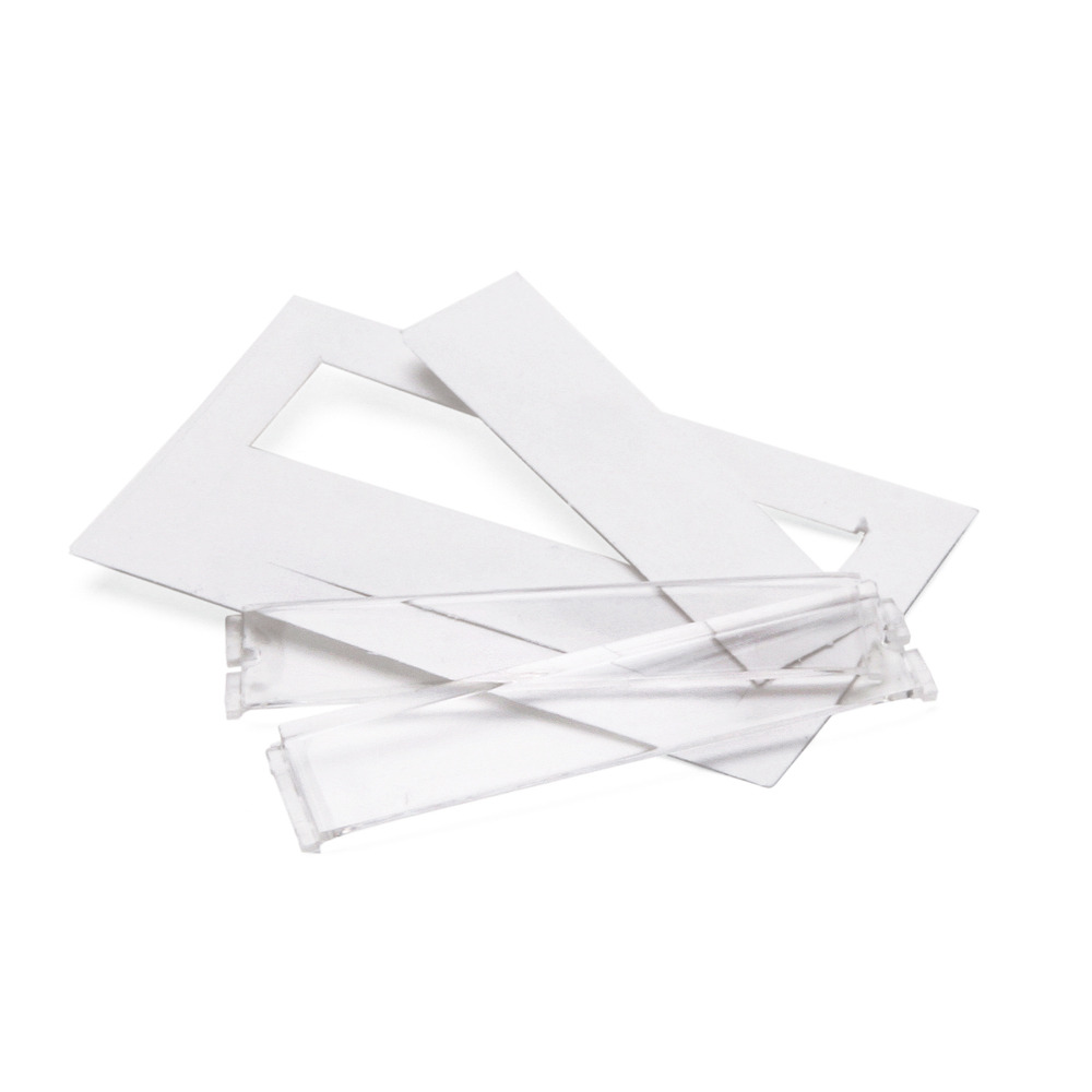 41080-IDW QuickPort Port Identification Window, For Use With All Wallplates and Housings, Black/White