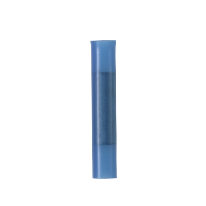 Pan-Term BSN14-C Butt Splice, Blue, Nylon, 14-16 AWG, PK100