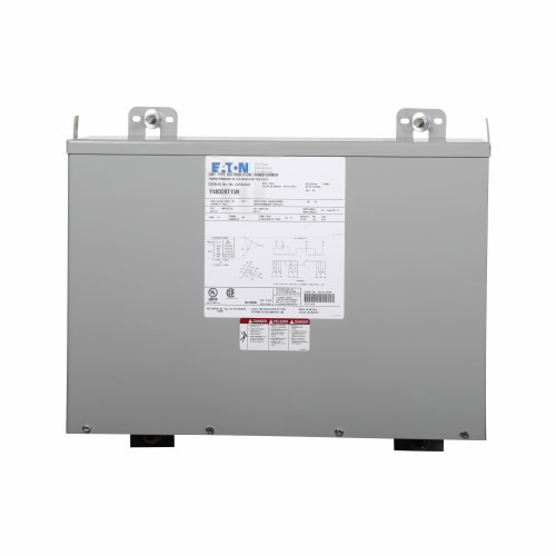 Y48G28T09N Type EPT Encapsulated Distribution Transformer, 480 VAC Primary, 208Y/120 V AC Secondary, 9 kVA Power Rating, 60 Hz, 3 Phase