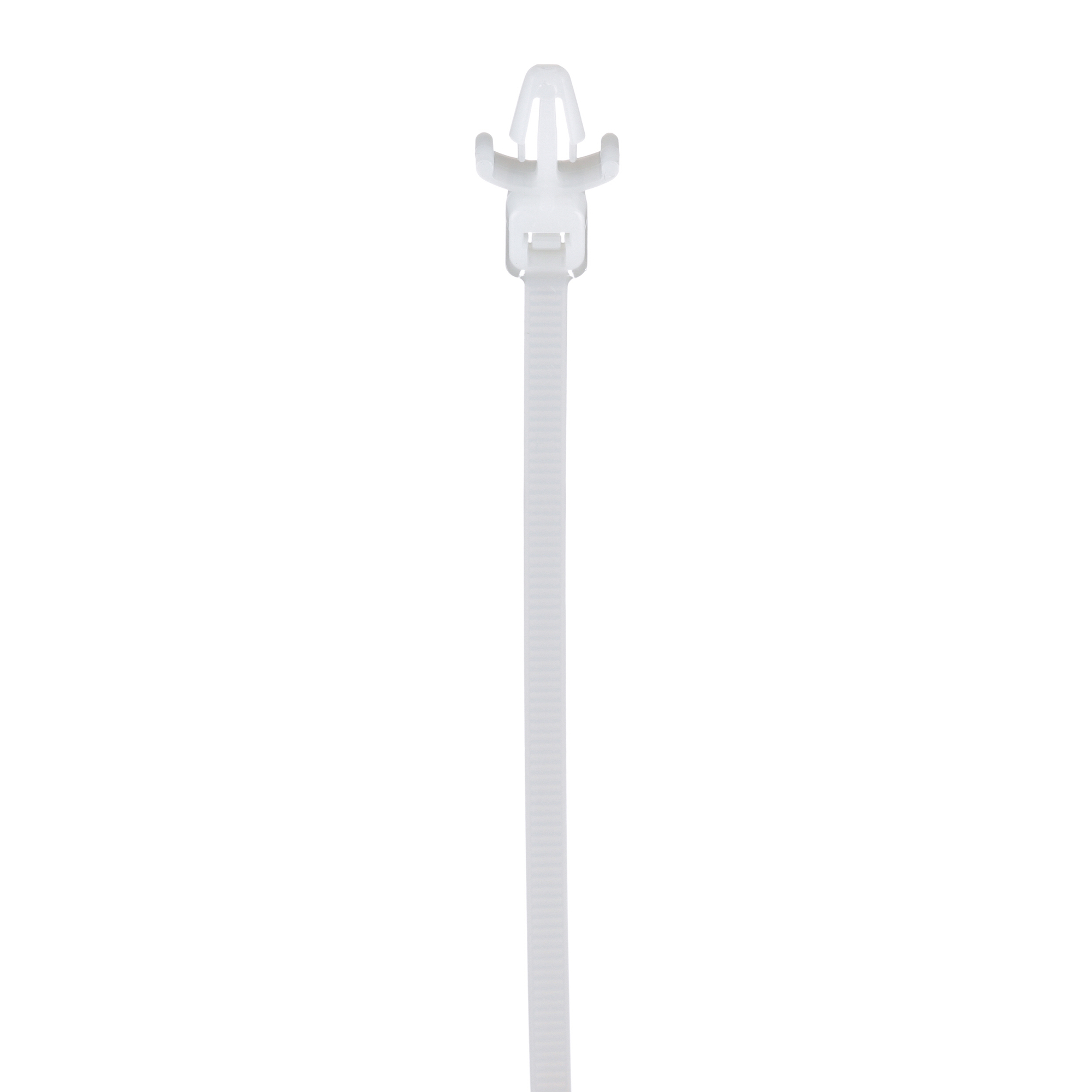 PLWP1.5I-D Pan-Ty PLWP Cross Section Intermediate Wing Mount Cable Tie, 6 in L x 0.45 in W x 0.05 in THK, Nylon 6.6