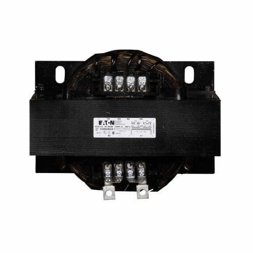 C2000K2A Type MTK Control Transformer, 240/480/230/460/220/440 V Primary, 120/115/110 V Secondary, 2000 VA Power Rating, 50/60 Hz, 1 Phase