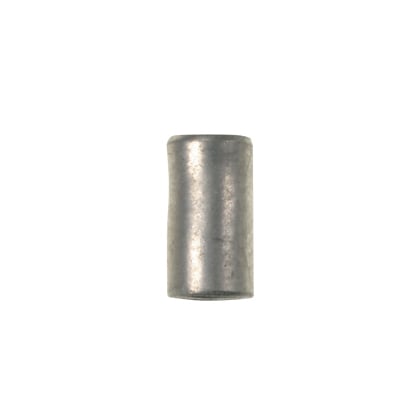 PS16-C Pan-Term PS Series Metallic Non-Insulated Standard Parallel Splice, 20 to 16 AWG Solid/Stranded Copper Conductor, 0.16 in OD Barrel, 0.29 in L, Brass