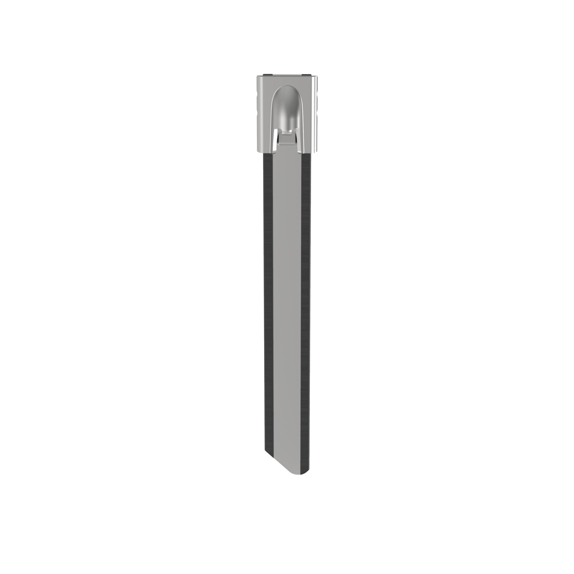 MLTC10H-LP316 Pan-Steel MLTC Heavy Cross Section Cable Tie, 33 in L x 0.319 in W x 0.018 in THK, 316 Stainless Steel, Black