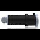 100 Amp, 600 Volt 3-Phase, IEC 309-1 & 309-2, 3P, 4W, North American Pin & Sleeve Connector, Industrial Grade, IP67, Watertight, - Black