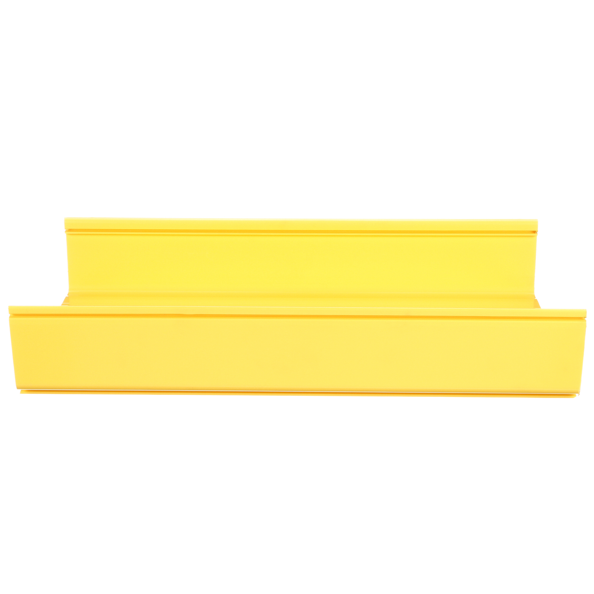 FR12X4YL6 FiberRunner Cable Channel, 6 ft L x 13.46 in W, PVC
