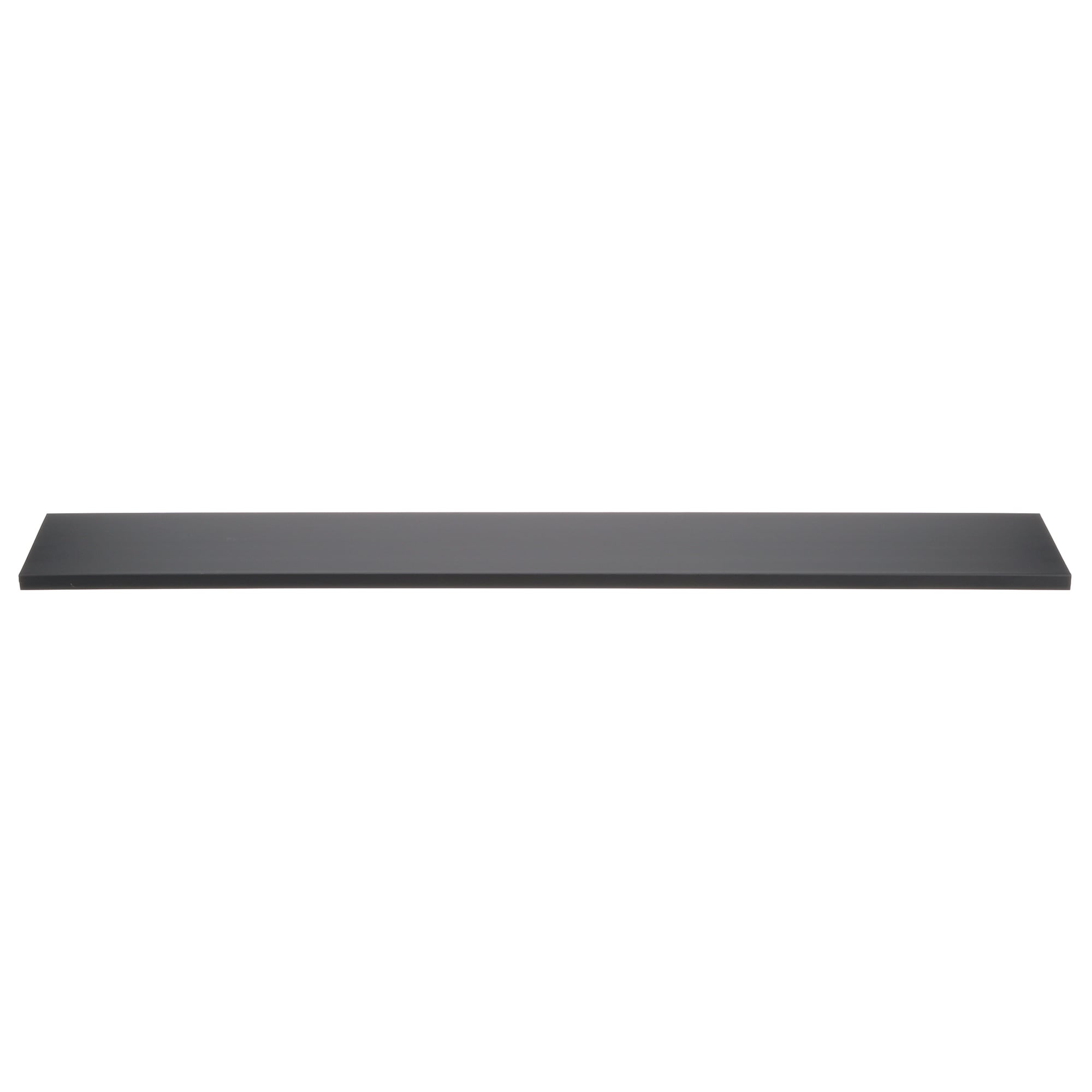 C4BL6 Type C Flush Wiring Duct Cover, 6 ft L x 4-1/4 in W x 0.37 in H, PVC, Black