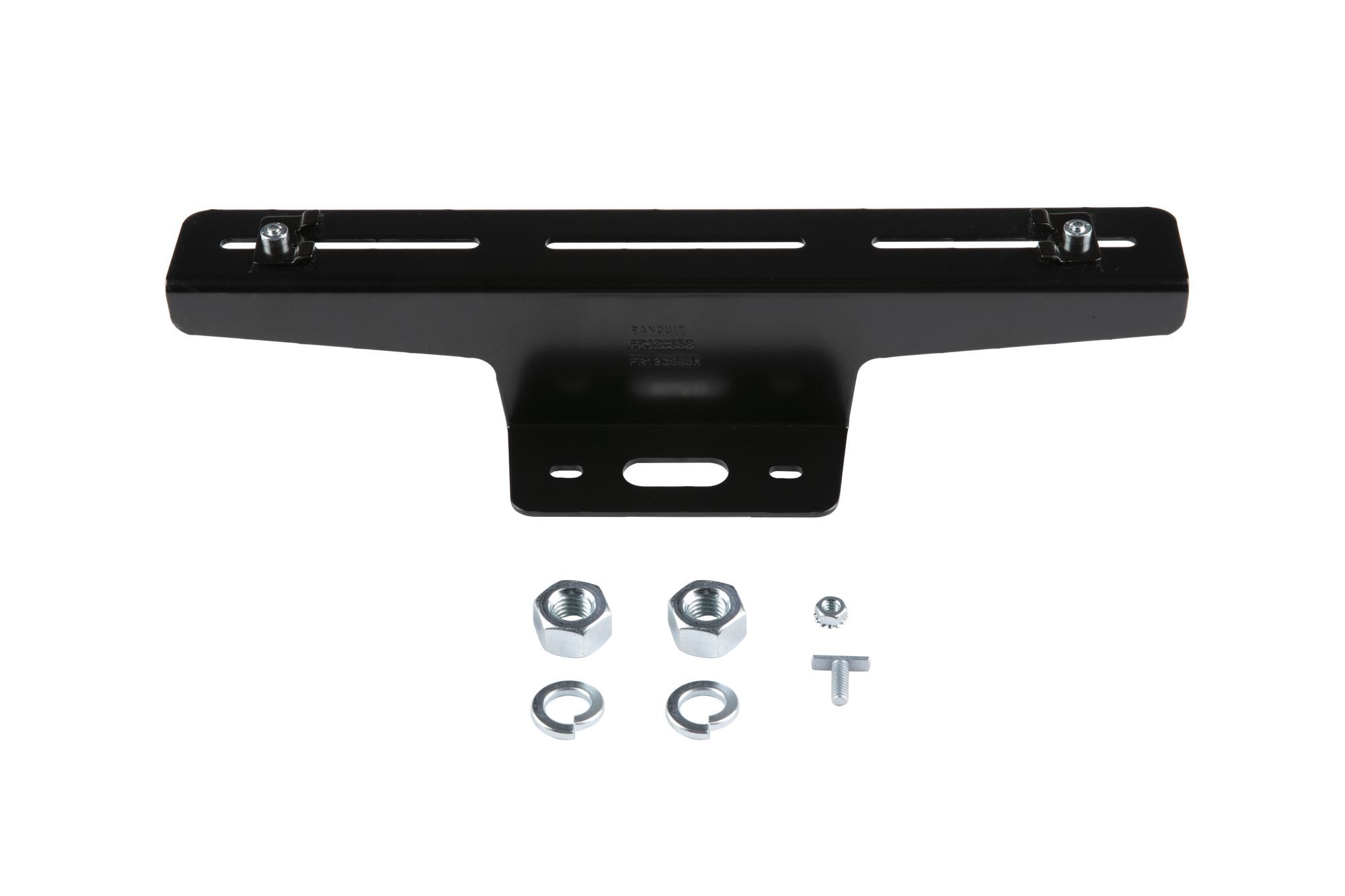 FIBERRUNNER  CENTER SUPPORT, FOR 12X4 SYSTEM, BLACK
