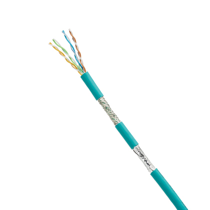 ISFCH5C04ATL-XG IndustrialNet Type SF/UTP Copper Cable, Reel Packaging, 80 V AC, (4) 24 AWG Stranded Copper Conductor, 1000 ft L
