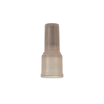 JN224-318-C Pan-Term Insulated Wire Joint, 600 V AC, 24 to 16 AWG Wire, 0.79 in L, Brass