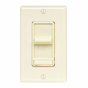 6629-3I 1-Pole 3-Way Electro-Mechanical Fan Speed Control, 120 V AC, 1.5 A, On/Off Operational Mode, Ivory