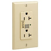 7380-I Self-Grounding Surge Protective Receptacle, 125 V AC, 20 A, 5 kA Short Circuit