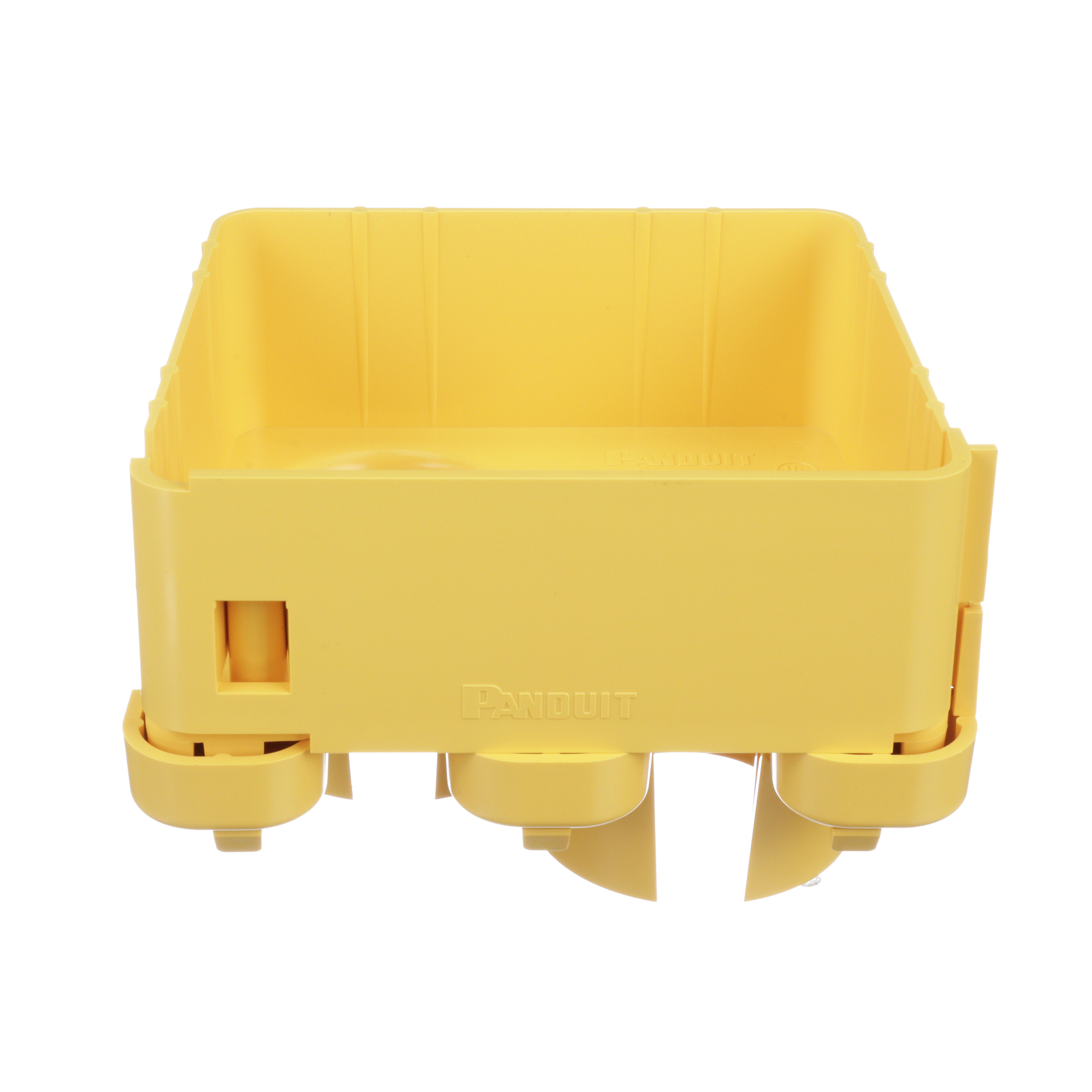 FRIDT4X4YL FiberRunner 2-Port Spillout, 2 in Bend Radius, ABS, Yellow