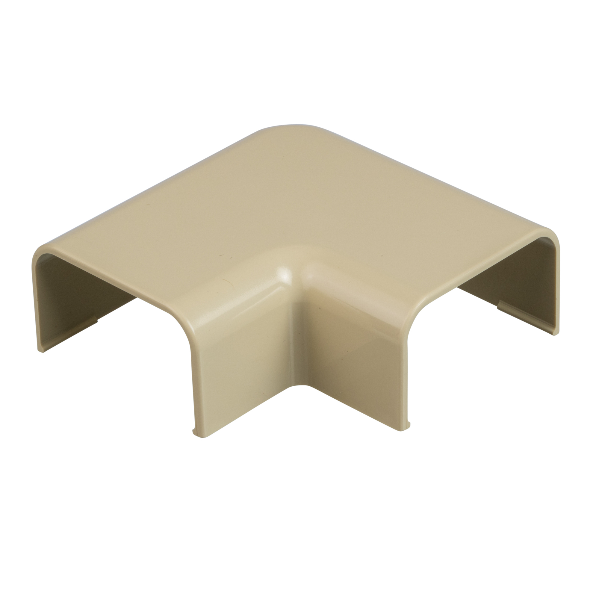 RAF10EI-X Pan-Way Low Voltage Right Angle Fitting, For Use With LD10 Series Surface Raceway System, Rigid PVC