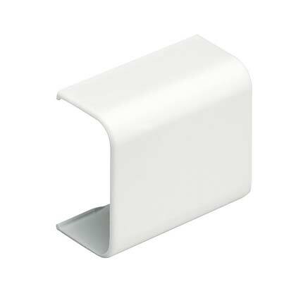 Surface Raceway, LD10 Coupler, Low Voltage, Electric Ivory