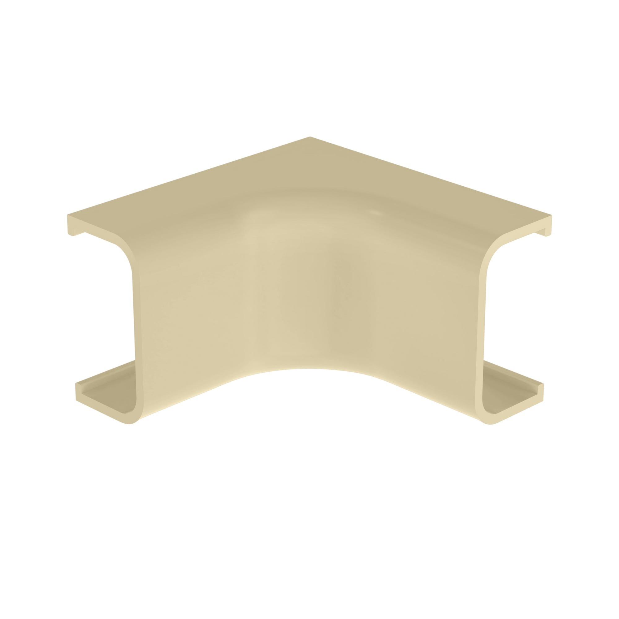 ICF3EI-E Pan-Way Low Voltage Inside Corner Fitting, For Use With LD3 Series Raceway, ABS