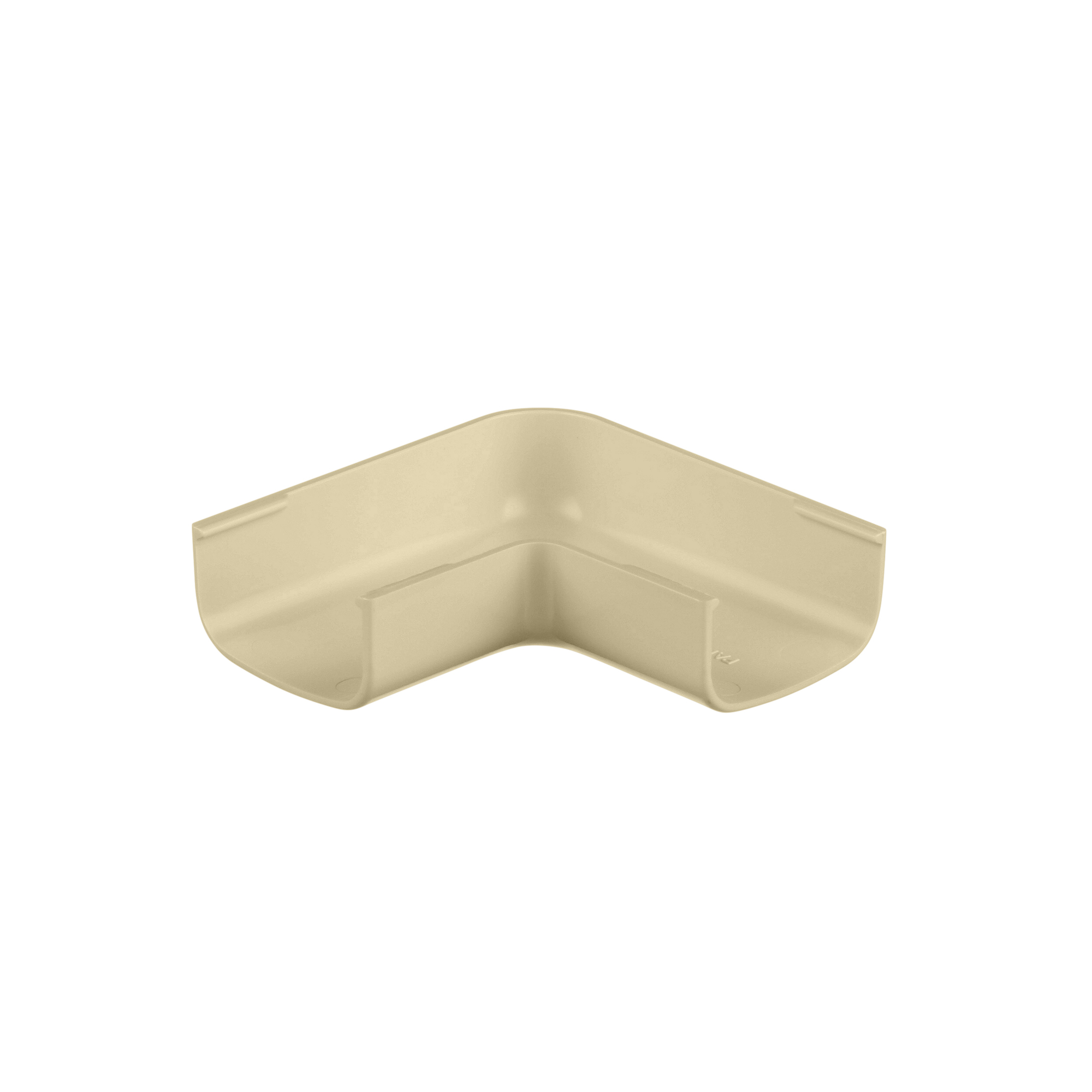 RAF5EI-E Pan-Way Low Voltage Right Angle Fitting, For Use With LD5 Series One-Piece Multi-Channel Surface Raceway System, ABS/PVC