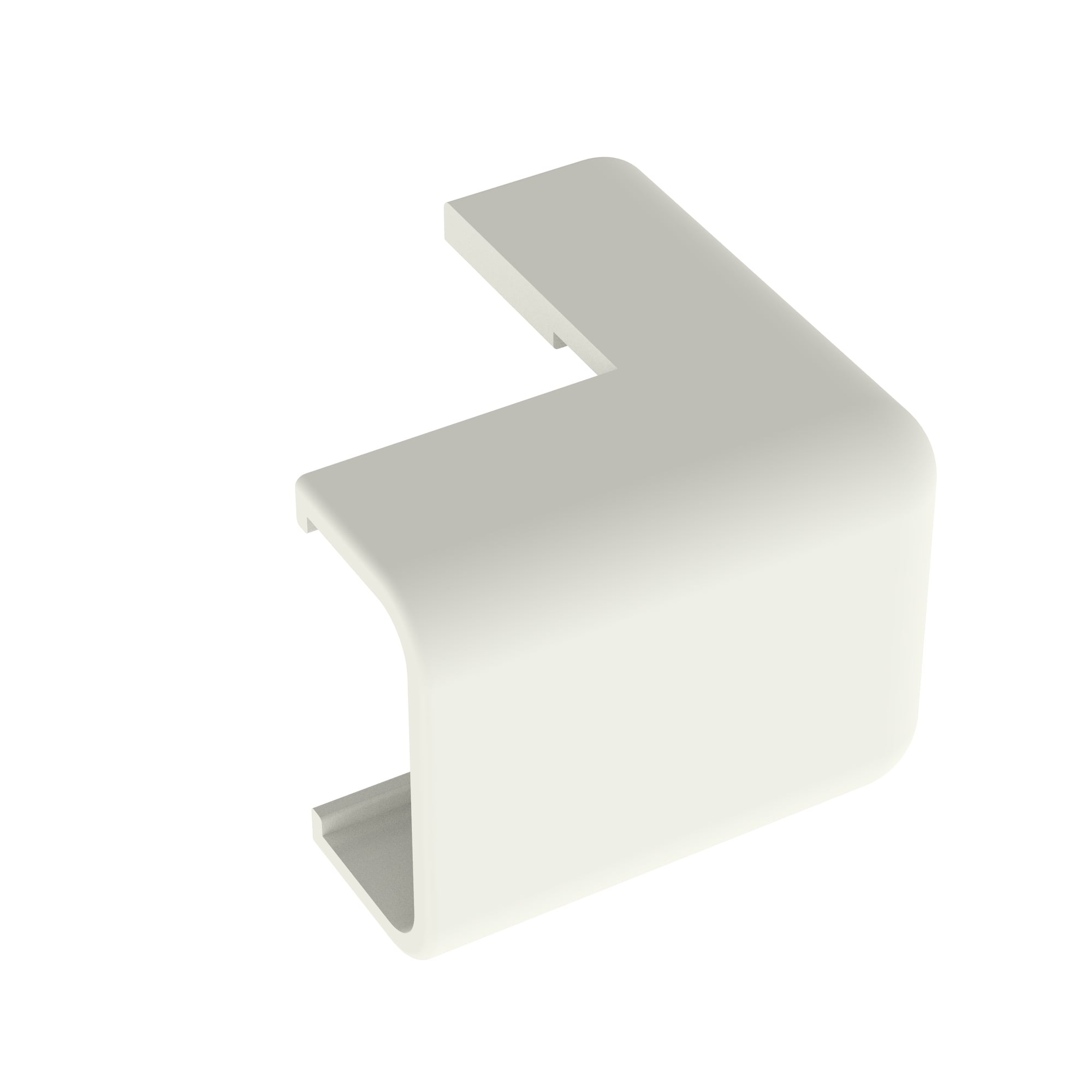 OCF3IW-E Pan-Way Low Voltage Outside Corner Fitting, For Use With LD3 Series Surface Raceway System, Rigid PVC