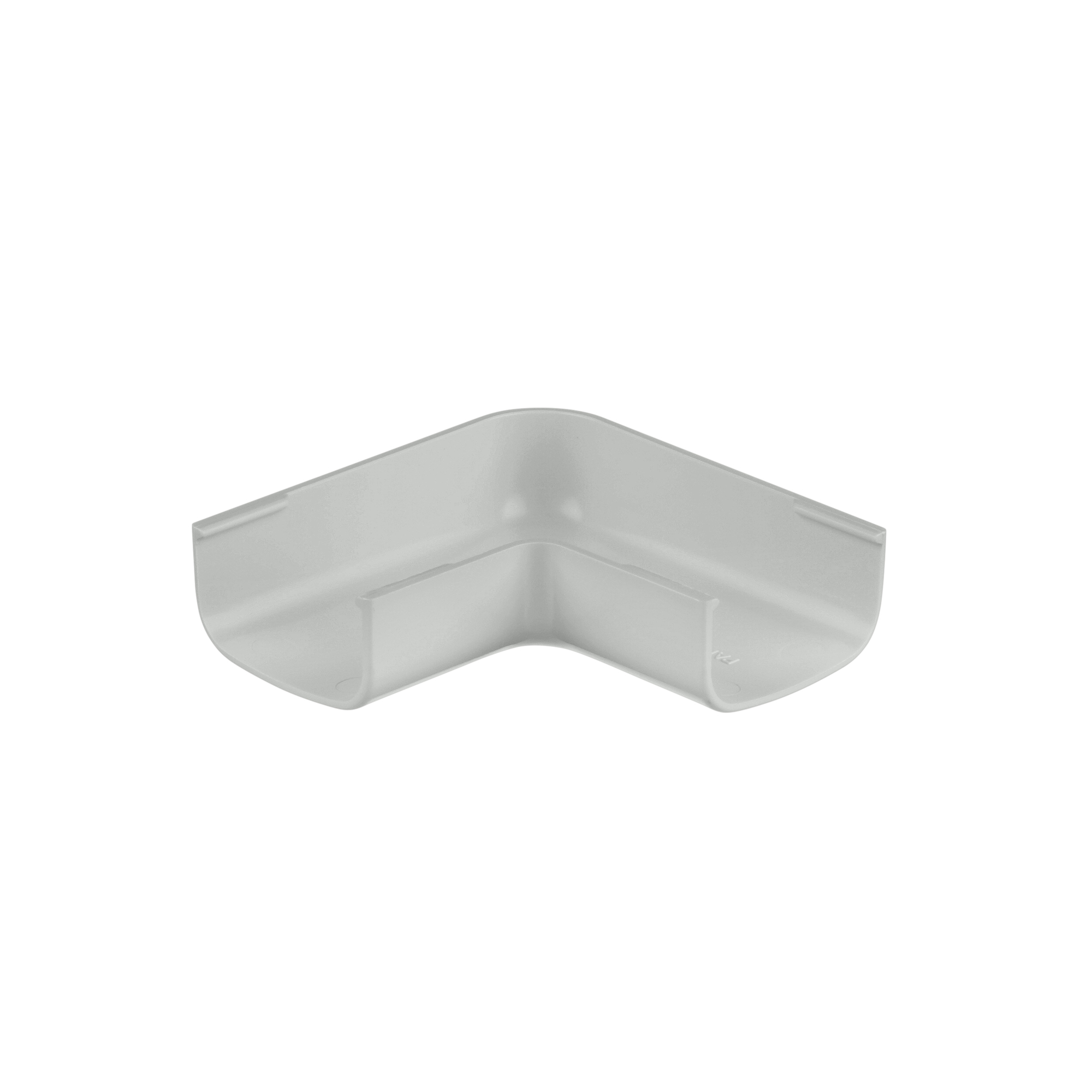 RAF5IG-E Pan-Way Low Voltage Right Angle Fitting, For Use With LD5 Series One-Piece Multi-Channel Surface Raceway System, ABS/PVC