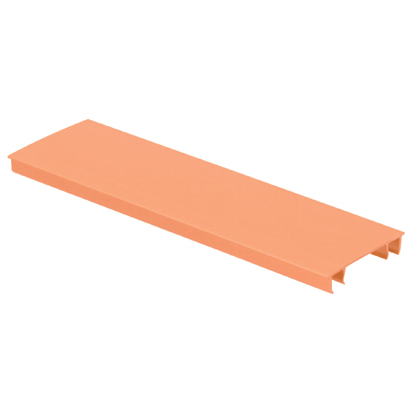 HC2OR6 Snap-On Hinged Cover Hinged Cover, 72 in L x 2.17 in W, PVC, Black