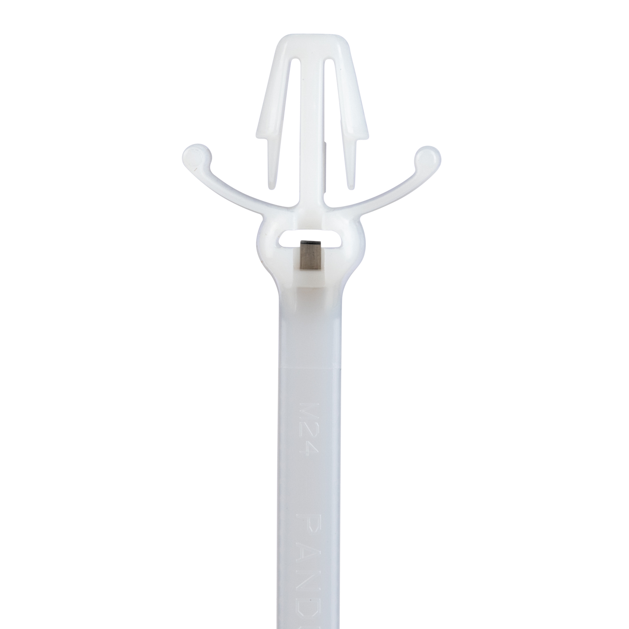 Dome-Top BW2S-D Wing-Push Mount Barb Tie, PA6.6, 8.5"L, 50lb, PK500