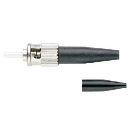 FSTMABL OptiCam Field Polish Fiber Optic Connector, ST Simplex Connector, OM1/OM2 Multi-Mode Fiber, 3 mm Jacketed, Tight Buffered, Zirconia Ceramic Ferrule