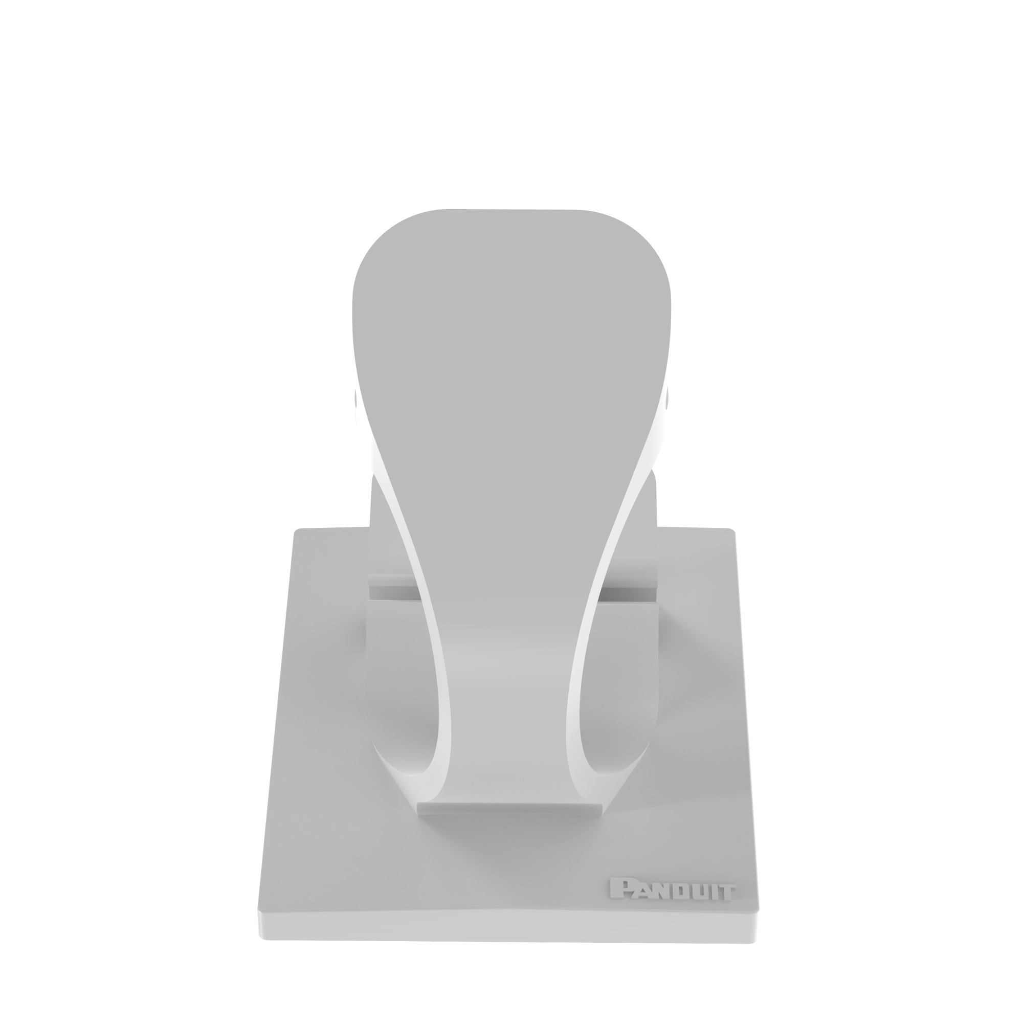 LWC50-A-L Adhesive Backed Latching Wire Clip, 1/2 in Conduit, 0.63 lb Load, Nylon 6.6