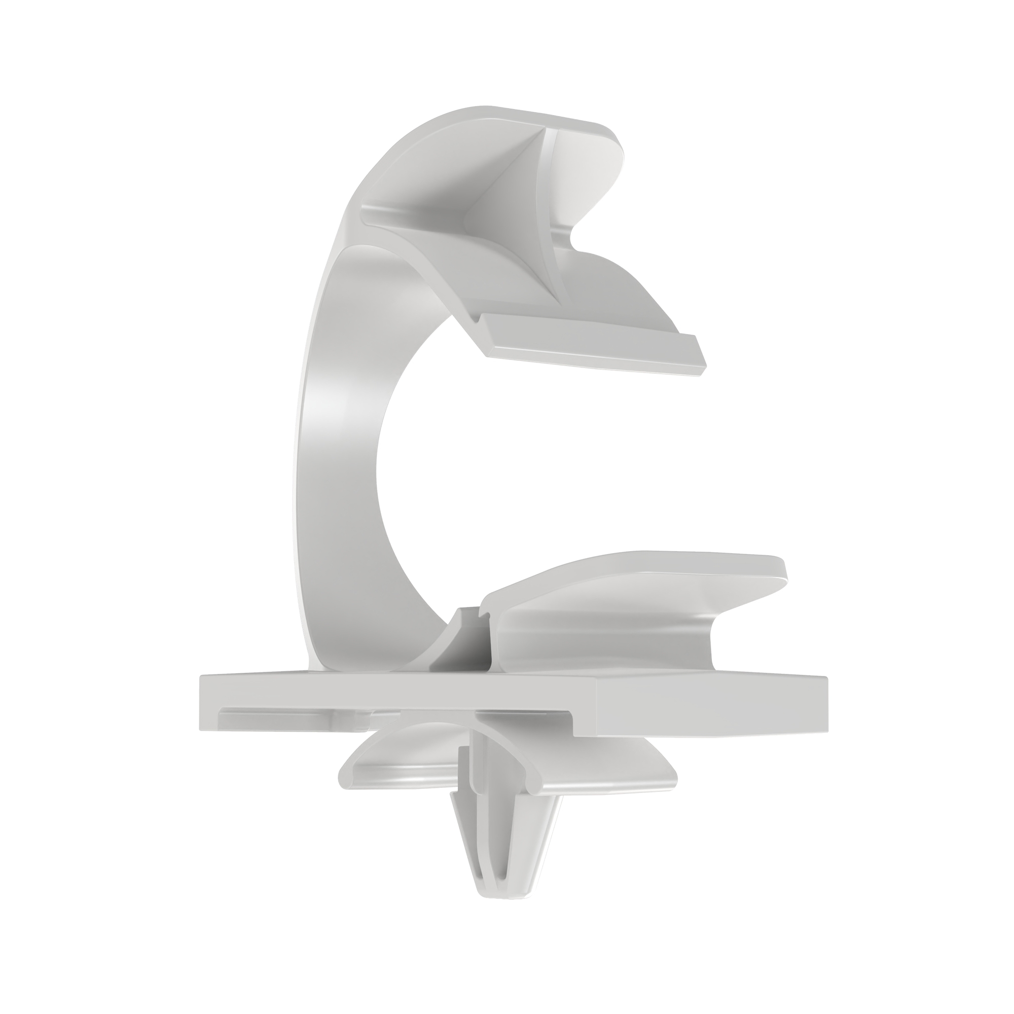 LWC75-H25-L Latching Wire Clip, 3/4 in Conduit, Nylon 6.6
