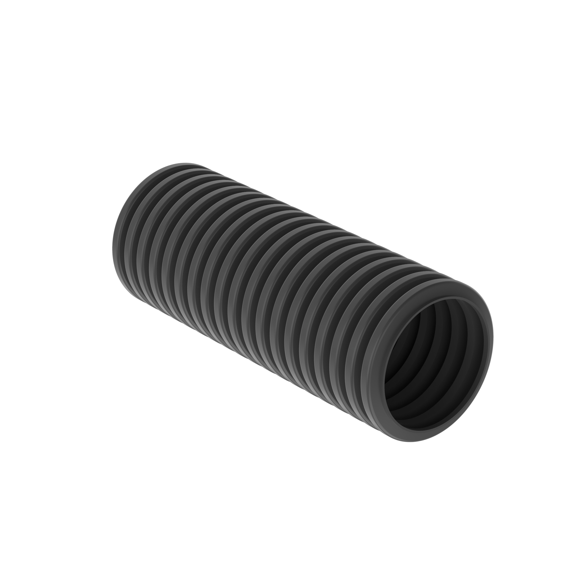 CLT75N-C630 Loom Tubing, Black, PA 6, 0.75" Nom Dia., 100', PK1
