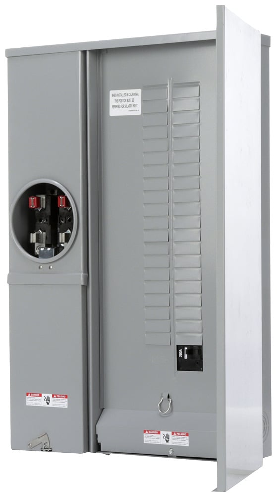 MC4040B1200SECW MC 40 Spaces, 40 Circuts, 200 Amp, 4 Jaw, OH, UG, Ringed, Surface, EU W