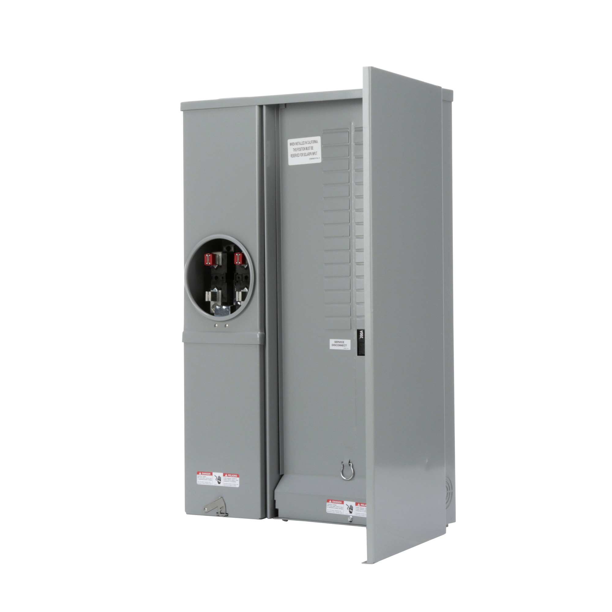 MC3040B1200SECW MC 30 Spaces, 40 Circuits, 200 Amp, 4 Jaw, OH, UG, Ringed, Surface, EU W