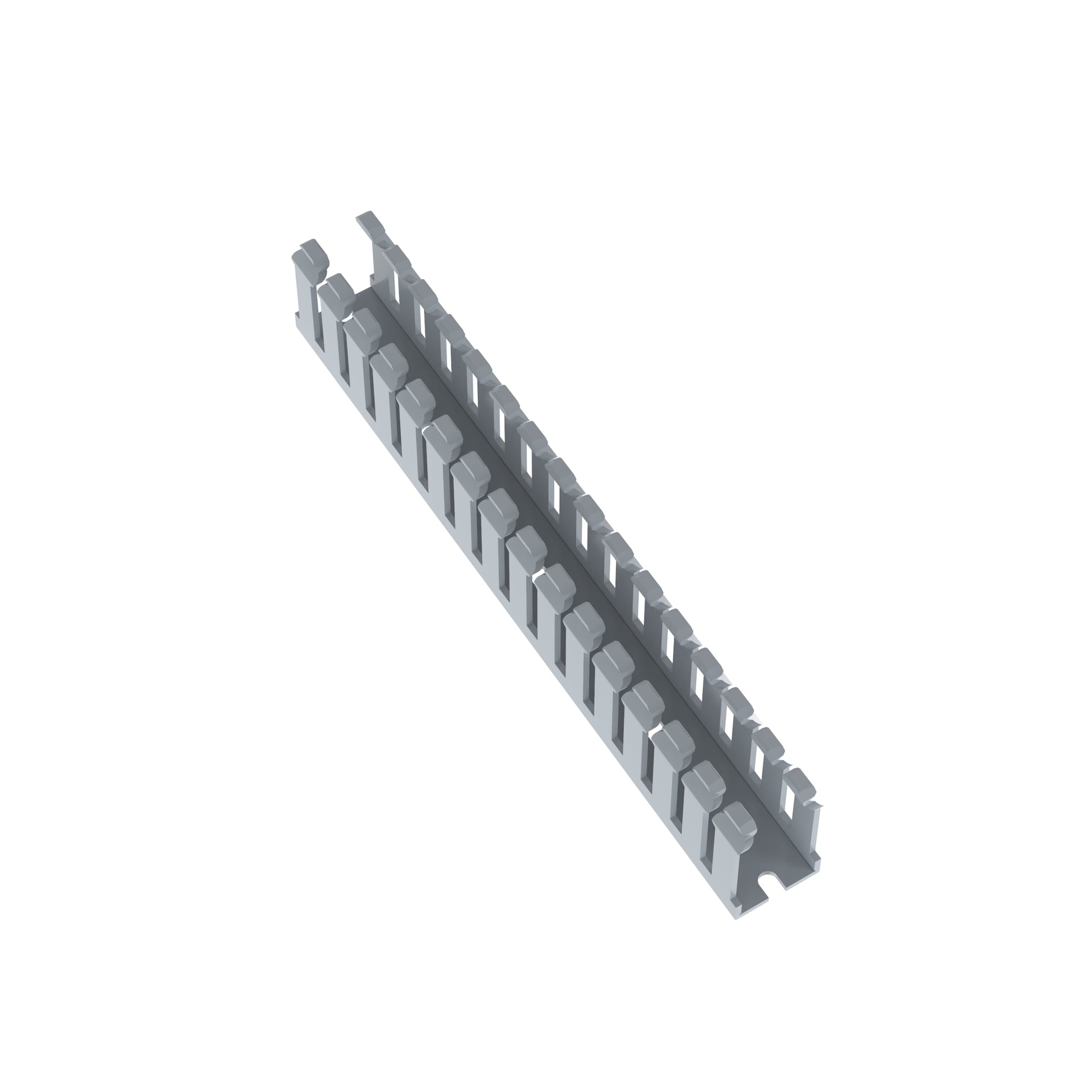 F.75X1.5LG6-A Panduct Type F Base Wiring Duct, 0.2 in Narrow Slot Slot, 0.94 in W x 1-1/2 in D, PVC
