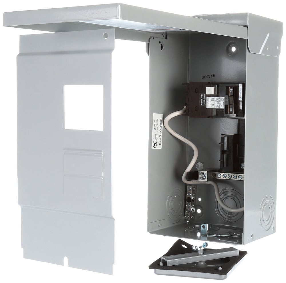 W0408L1125SPA50 Single Phase Main Lug Load Center, 120/240 V AC, 125 A, 2 Poles, 100000 A Interrupt
