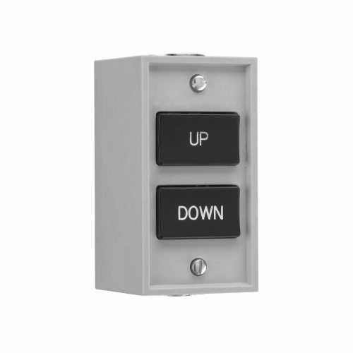 10250H5204 Assembled Heavy Duty Rectangular Standard Pushbutton Control Station, 2NO Contact, 2 Operators, NEMA 1 NEMA Rating