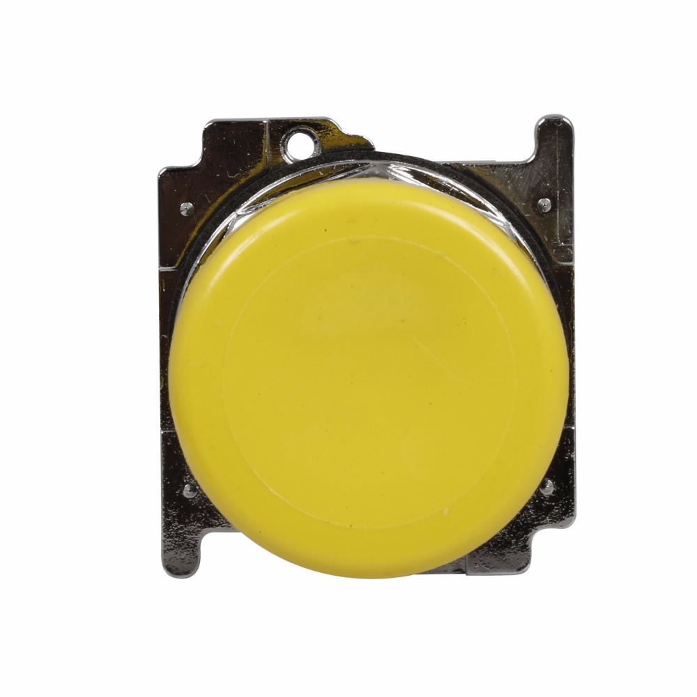 10250T124 Heavy Duty Oil/Watertight Non-illuminated Pushbutton Operator, 40 mm, Yellow