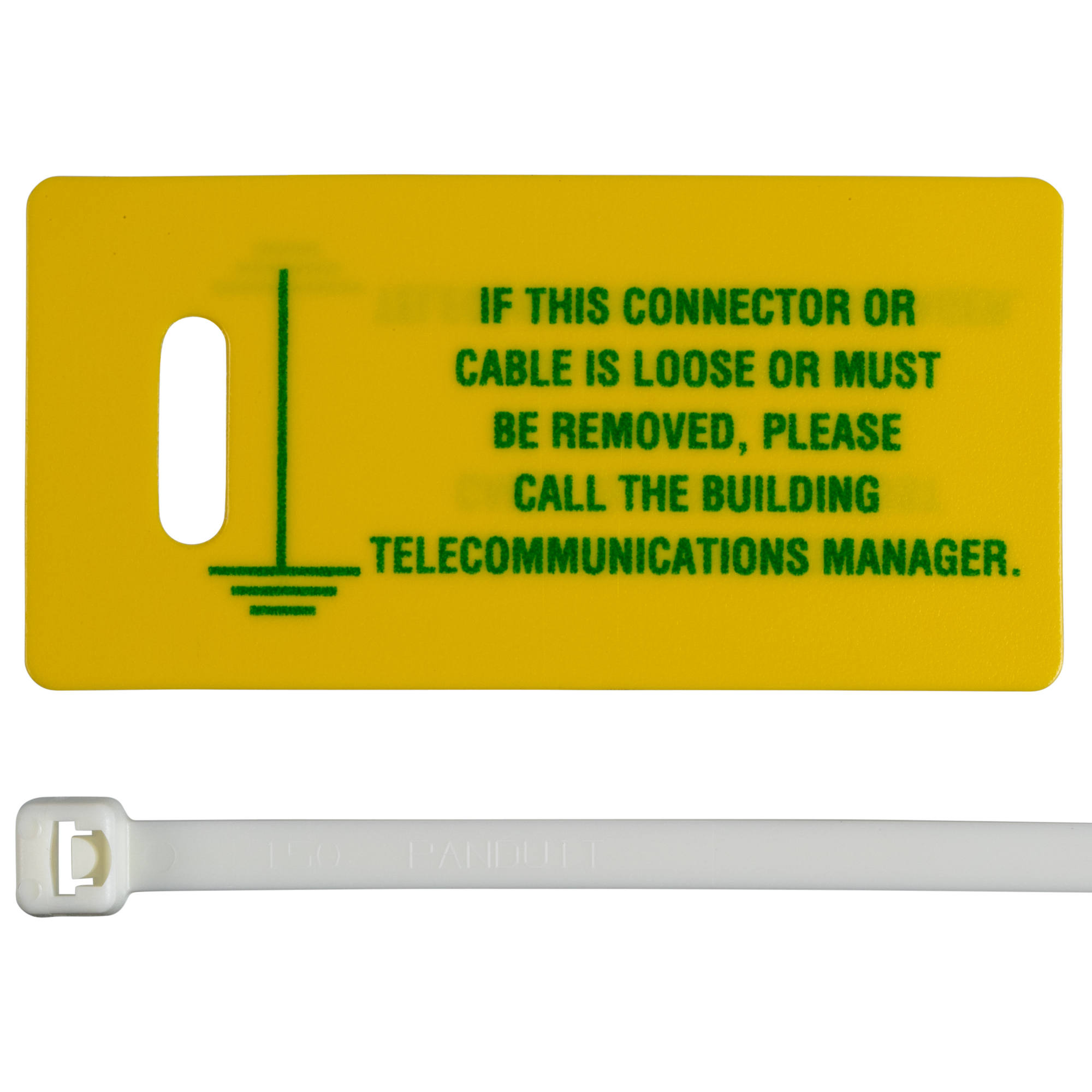 LTYK Label Kit, For Use With Telecommunications Grounding and Bonding Conductor