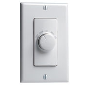 RTF01-10I IllumaTech 1-Pole Electro-Mechanical Quiet Step Fan Speed Control, 120 V AC, 1.5 A, On/Off Operational Mode, Ivory