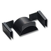 49265-SL2 Versi-Duct Extended Slack Loop Storage Organizer, For Use With Copper/Fiber Vertical Cable Management System, Black