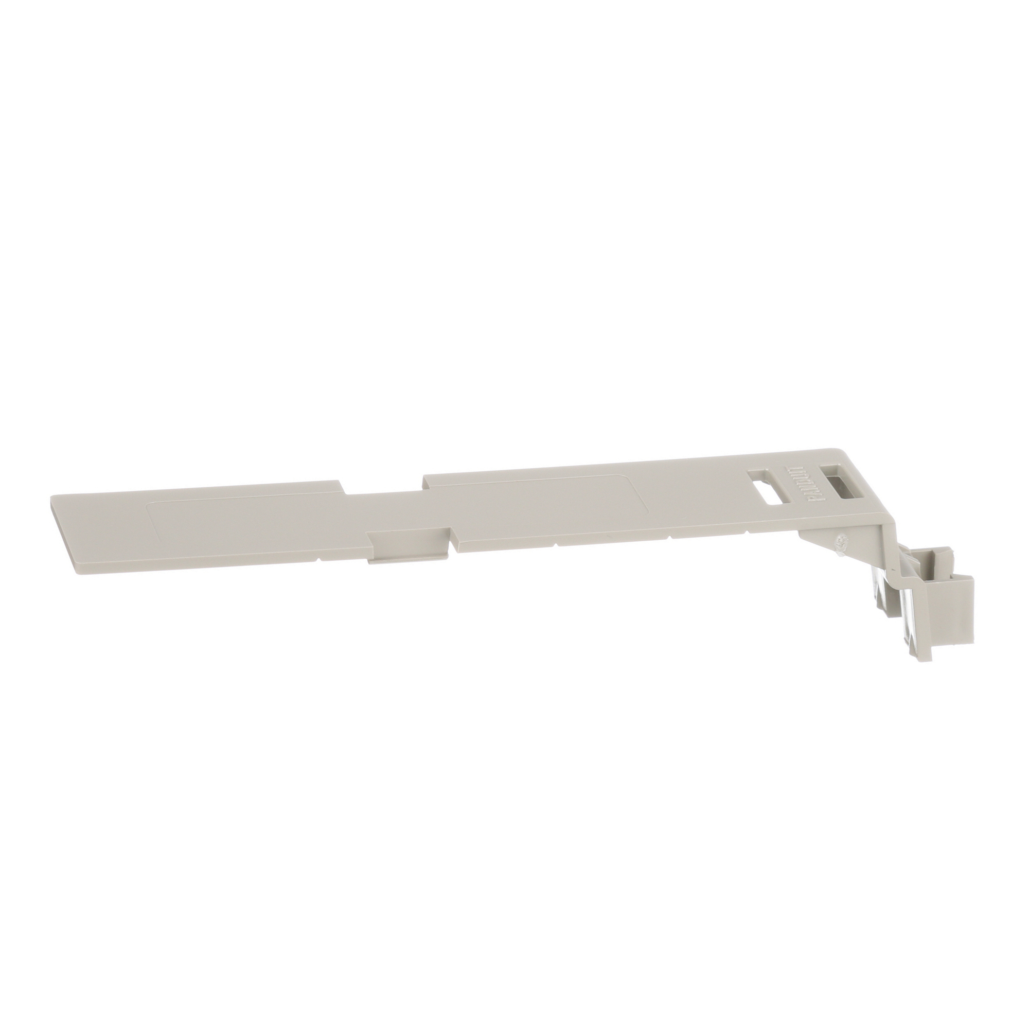 FWR-C Type F/HN Duct Wire Retainer, For Use With 1-1/2 to 4 in W F/HN Type Duct, 3.88 in L x 0.7 in W, PVC, Dark Beige