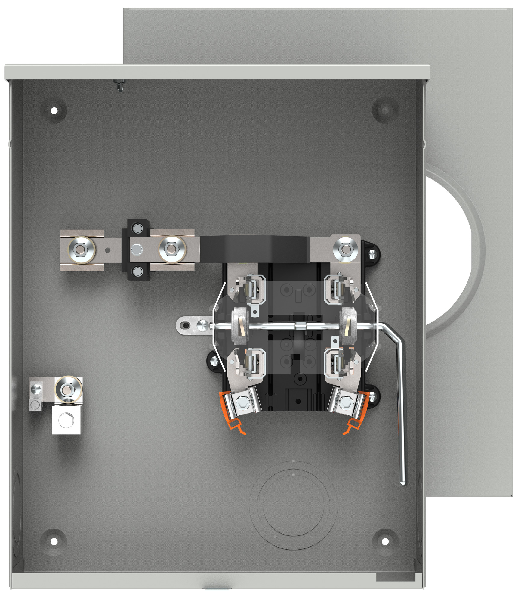 9804-8947 Talon HQ4-2W Steel, Ringless, Cover Plate