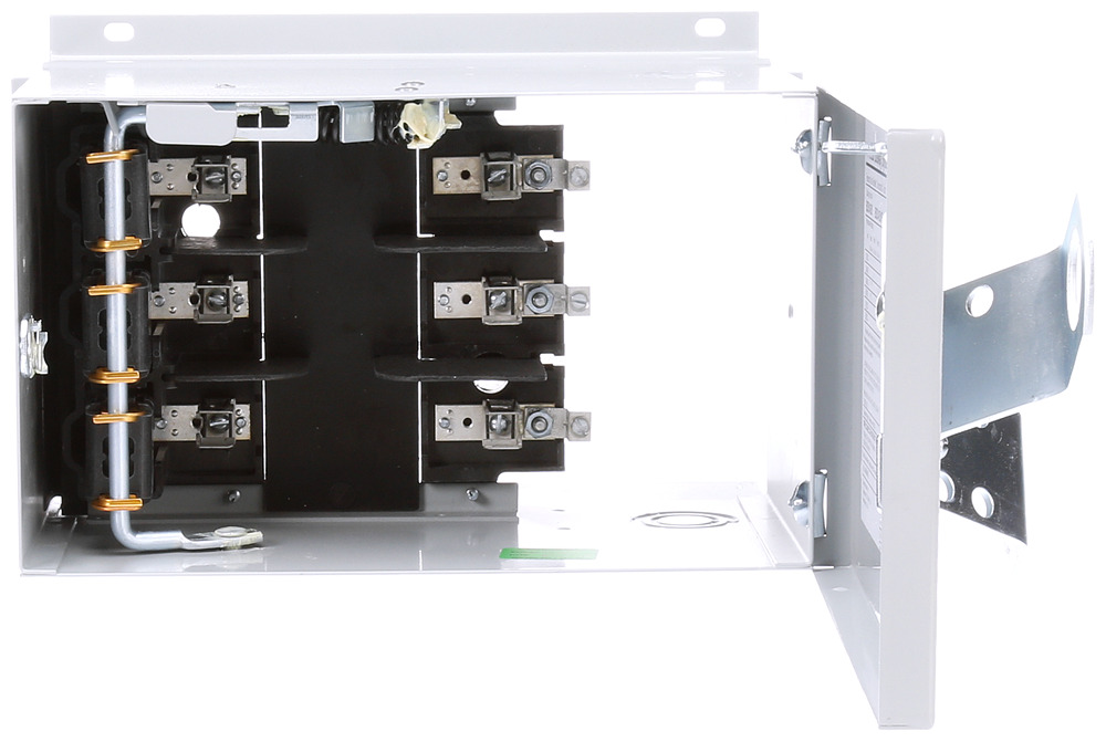 BOS14351 Vacu-Break Type BD Fusible Switch Plug, 600 V AC, 30 A, 3 Wires, IP40 Enclosure