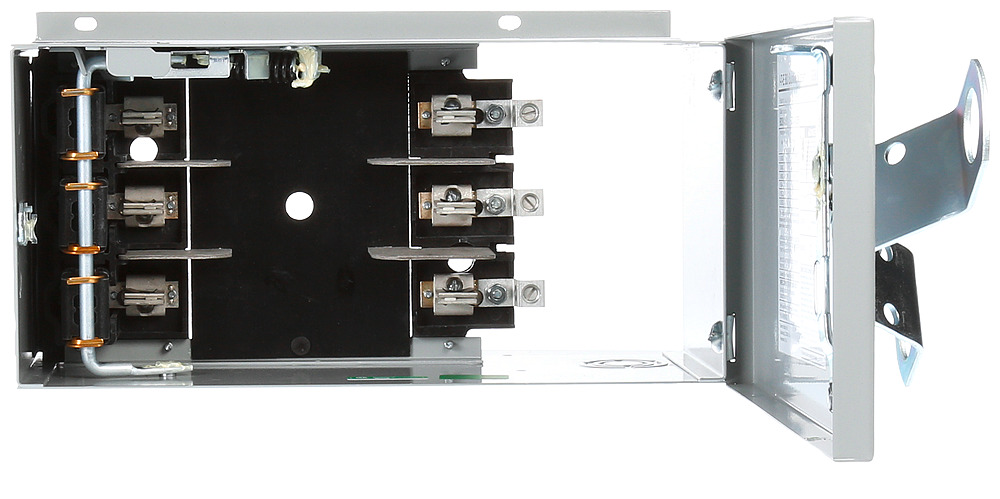 BOS14353 Vacu-Break Type BD Fusible Switch Plug, 600 V AC, 100 A, 3 Wires, IP40 Enclosure