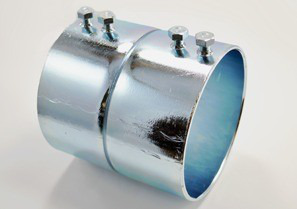 249 Non-Insulated Set Screw Conduit Coupling, 4 in, For Use With EMT Conduit, Steel, Zinc Plated