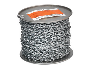 701 Bridgeport Jack Chain, #12, 25 lb, Steel