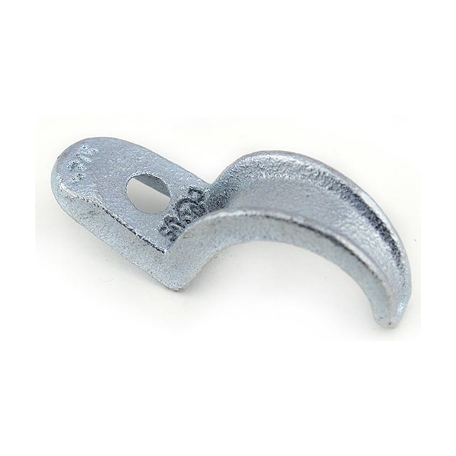 902 Bridgeport 1-Hole Pipe Strap, 3/4 in, For Use With IMC/Rigid Conduit, Malleable Iron, Electro-Plated Zinc