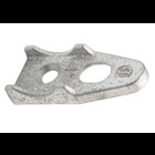 Clamp Back, Malleable Iron, Size 1 1/2 Inch