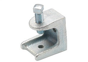 Clamp, Beam, Insulator Support, Malleable Iron, Tap Size (UNC) 5/16-18.